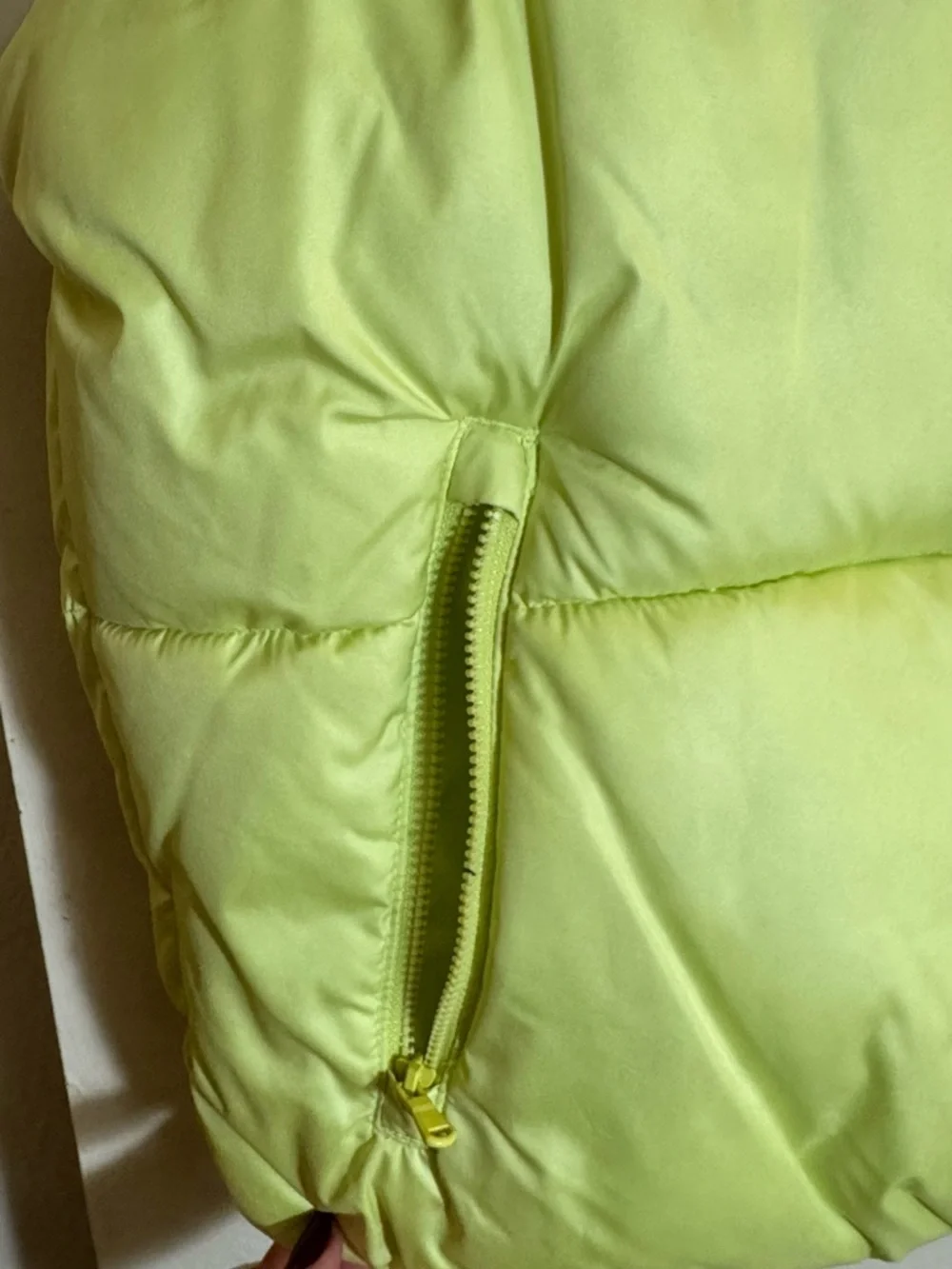 Old Navy‎ Neon Yellow Kids Puffer Vest